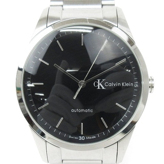 カルバンクライン(Calvin Klein)のカルバンクライン 腕時計 自動巻き 裏スケ シルバー ブラック系 ■SM0(腕時計(アナログ))