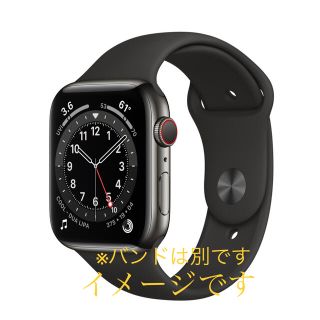 Apple Watch - Apple Watch Series 6 44mm グラファイトステンレスの