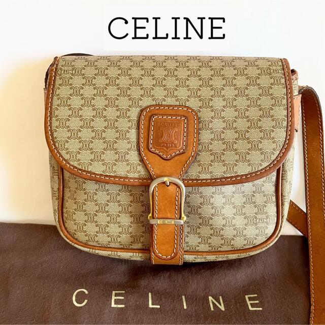 【人気 格安】セリーヌ　ショルダーバッグ　Celine マカダム柄　ヴィンテージ