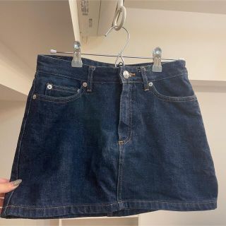 アーペーセー(A.P.C)のA.P.C マイクロミニ デニムスカート(ミニスカート)