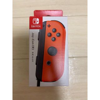 ニンテンドースイッチ(Nintendo Switch)の【新品】 ニンテンドースイッチ ジョイコン ネオンレッド Joy-Con(R)(その他)