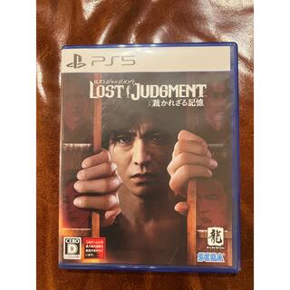 プレイステーション(PlayStation)のLOST JUDGMENT：裁かれざる記憶 PS5(家庭用ゲームソフト)
