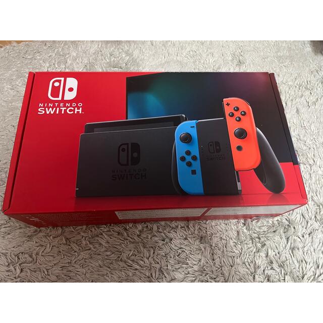 新品未開封Switch 任天堂スイッチ本体ニンテンドウ ネオンブルー/レッド エンタメ/ホビーのゲームソフト/ゲーム機本体(家庭用ゲーム機本体)の商品写真