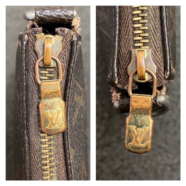 ジャンク品　LOUIS VUITTON　ヴィトン  ポシェット アクセソワール