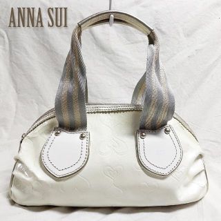 アナスイ(ANNA SUI)のアナスイ AnnaSui ミニボストン ハンドバッグ エナメル ヴィンテージ(ハンドバッグ)