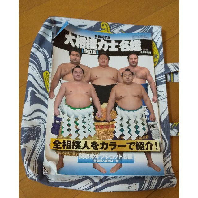 明生 A4 トートバッグ 相撲 スポーツ/アウトドアのスポーツ/アウトドア その他(相撲/武道)の商品写真