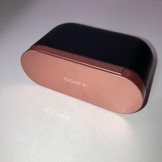 ソニー(SONY)の良品　Sony wf-1000xm3 充電ケースのみ　充電器　ブラック(ヘッドフォン/イヤフォン)