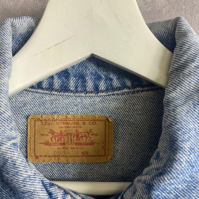Levi's - リーバイス 80s 70506 デニムジャケット Gジャン USA製 Levi's - リーバイス 80s 70506 デニムジャケット Gジャン USA製