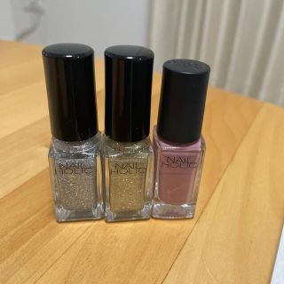 ネイルホリック(NAIL HOLIC)のネイルホリック ゴールド シルバー ピンク(マニキュア)