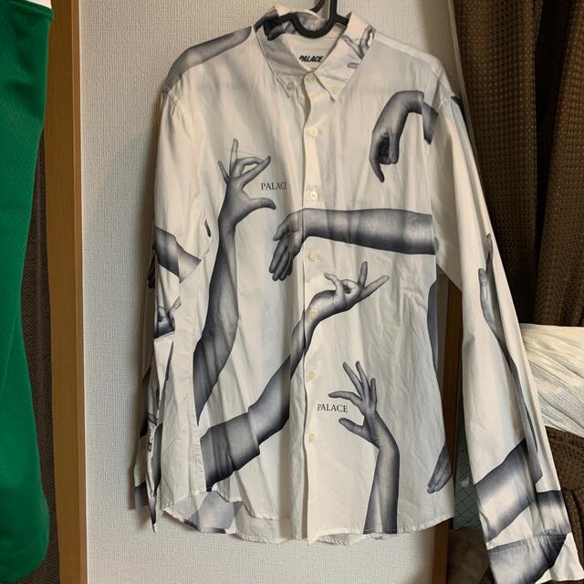 PALACE ARMLESS SHIRT WHITEメンズ