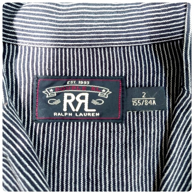 RRL(ダブルアールエル)の新品 RRL 最高級ピンストライプコットンリネン1890'Sチョアジャケット 2 メンズのジャケット/アウター(テーラードジャケット)の商品写真