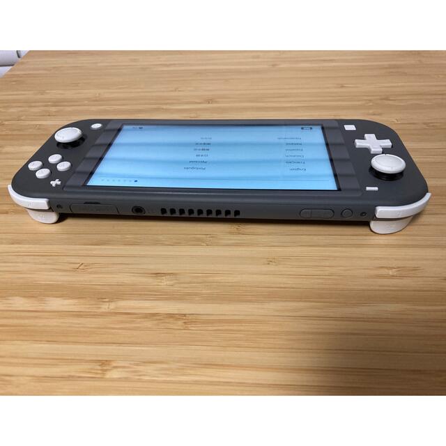 任天堂スイッチライト 本体 グレー Switch Lite カバーケース付き