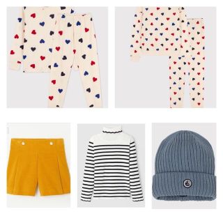 プチバトー(PETIT BATEAU)のわかめ様専用(パジャマ)