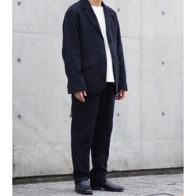 CONFECT 19aw 起毛リネン テーラードジャケット ダークネイビー - www 販売の値下げ * nest 綿麻チェックテーラードジャケット * CONFECT Robe テーラードジャケット