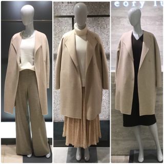 超美品❣️theory luxe 大人気カシミヤ混ダブルフェイスコート