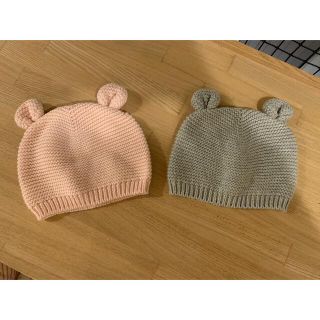 ベビーギャップ(babyGAP)のbabyGAP 帽子 双子　2個セット(帽子)