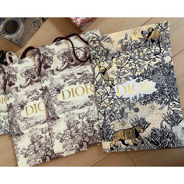 Christian Dior(クリスチャンディオール)のDIOR ディオール トワルドジュイ 限定BOX  空箱　ボックス　ショッパー インテリア/住まい/日用品の収納家具(ケース/ボックス)の商品写真