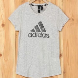 アディダス(adidas)の【新品】アディダス キッズ Tシャツ グレー スリムフィット J150女性 格安(Tシャツ(半袖/袖なし))