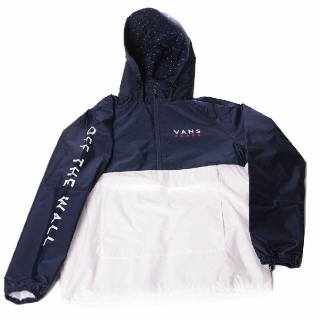 M】VANS バンズ/アノラックパーカー/VICTORY ANORAK/紺×白 - ナイロン ...