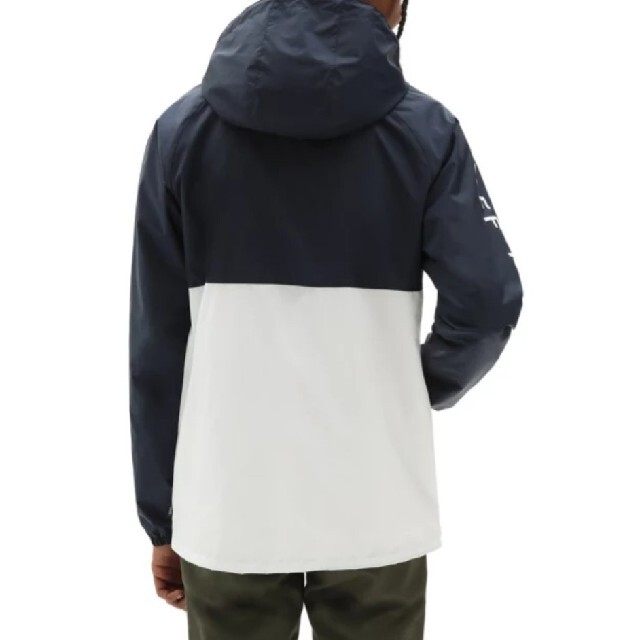 VANS(ヴァンズ)の【M】VANS バンズ/アノラックパーカー/VICTORY ANORAK/紺×白 メンズのジャケット/アウター(ナイロンジャケット)の商品写真