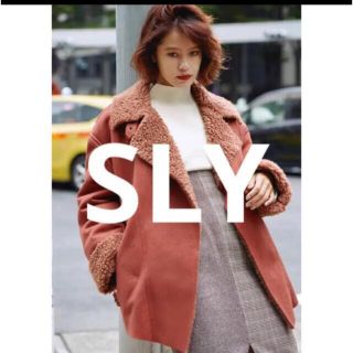 スライ(SLY)の✨SLY✨FAUX MOUTON OVER JK✨(ムートンコート)