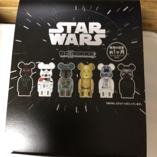 ベアブリック(BE@RBRICK)のクレベリン　スターウォーズ　６体　完全未開封(SF/ファンタジー/ホラー)