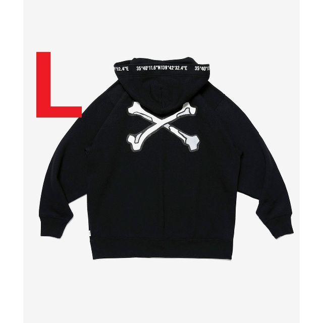 Lサイズ WTAPS X3.0 / ZIP HOODY ブラック