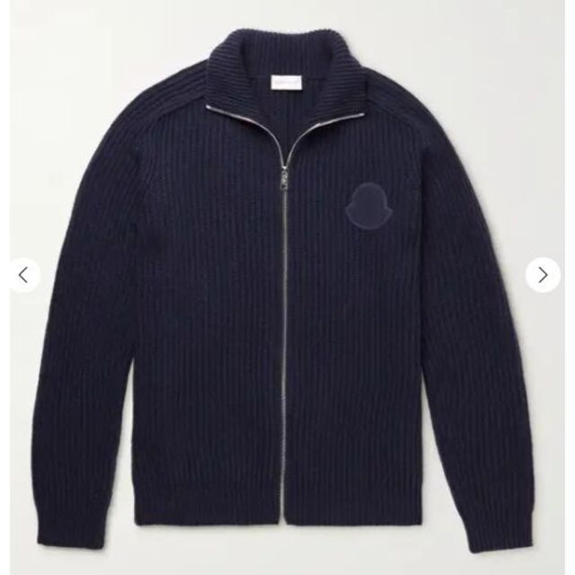 新品 MONCLER モンクレール エコ カシミヤ ドライバーズ ニット M