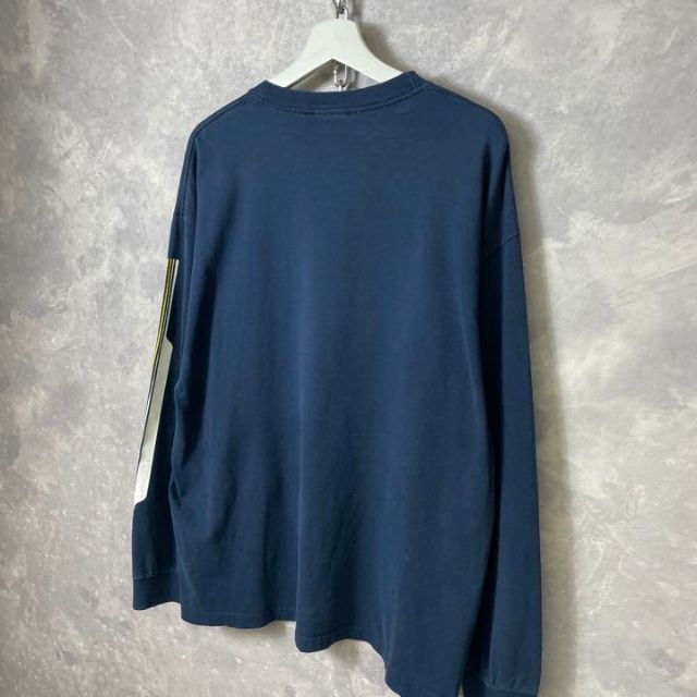 ナイキ 90s 長袖Tシャツ ロンT ネイビー ミシガン センターロゴ ナイキ 90s 長袖Tシャツ ロンT ネイビー ミシガン センターロゴ