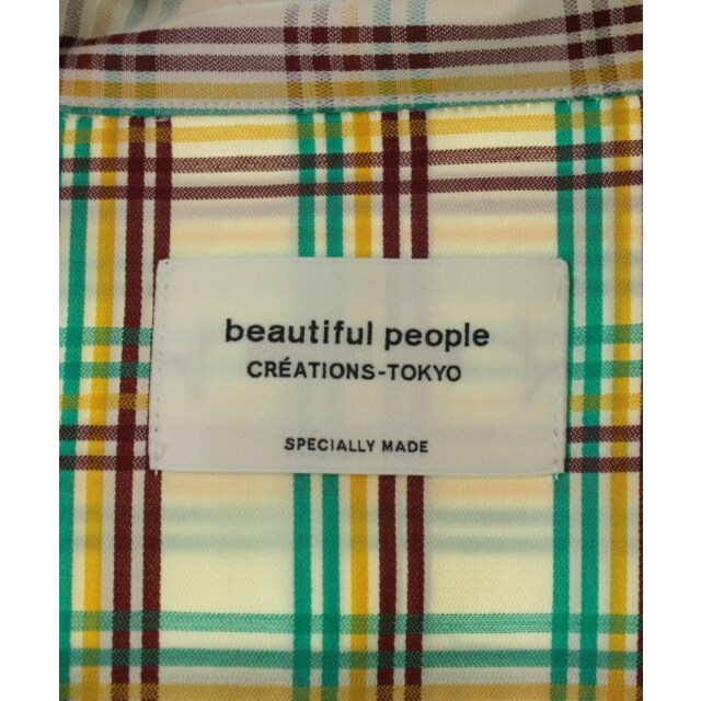 beautiful people カジュアルシャツ 40(M位)