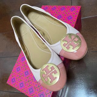 トリーバーチ(Tory Burch)の★ナインチェ様専用★ トリバーチ　ピンク　バレエシューズ　7 (バレエシューズ)