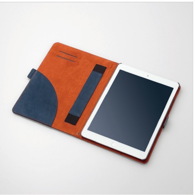 iPad(アイパッド)のiPadair3  iPad Pro 10.5 ケース　カバー　ブルー　ブラウン スマホ/家電/カメラのスマホアクセサリー(iPadケース)の商品写真