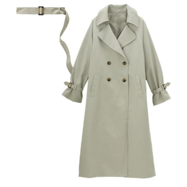 GeeRA(ジーラ)のジーラのトレンチコート レディースのジャケット/アウター(トレンチコート)の商品写真
