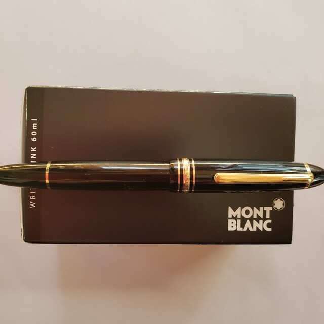 MONTBLANC - No.25モンブランマイスターｼｭｰﾃｯｼｭブラック万年筆4810 14k