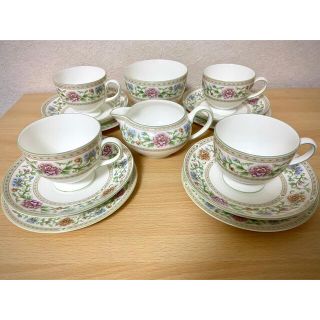 WEDGWOOD - ウェッジウッド ブロケード ティーセット ほぼ未使用品の