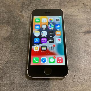 アイフォーン(iPhone)の84780T iPhone SE 32GB グレー　SIMフリー　中古品(スマートフォン本体)