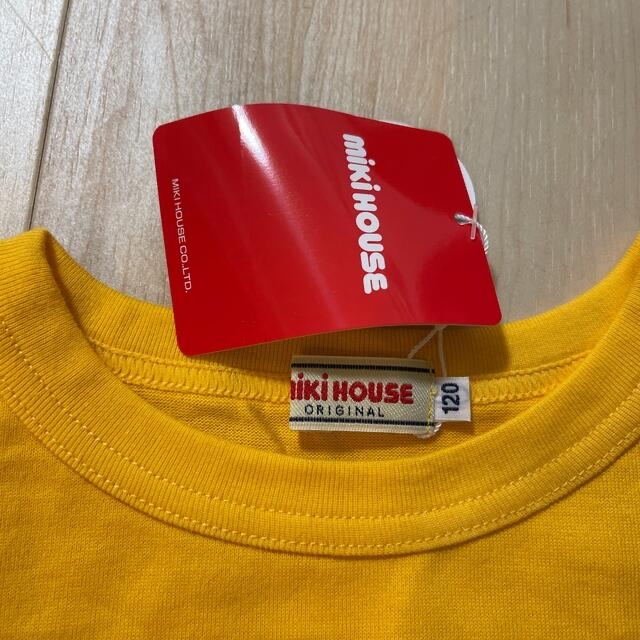 mikihouse(ミキハウス)の長袖Tシャツ キッズ/ベビー/マタニティのキッズ服女の子用(90cm~)(Tシャツ/カットソー)の商品写真