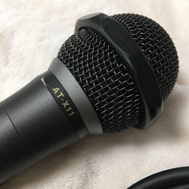 audio-technica(オーディオテクニカ)のAT-X11 マイク マイクスタンド ポップガード 配信 実況 歌い手 楽器のレコーディング/PA機器(マイク)の商品写真