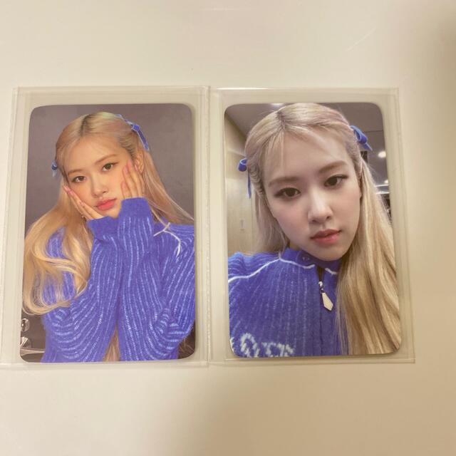 BLACKPINK ROSÉ 対面サイン会　当選者　トレカ