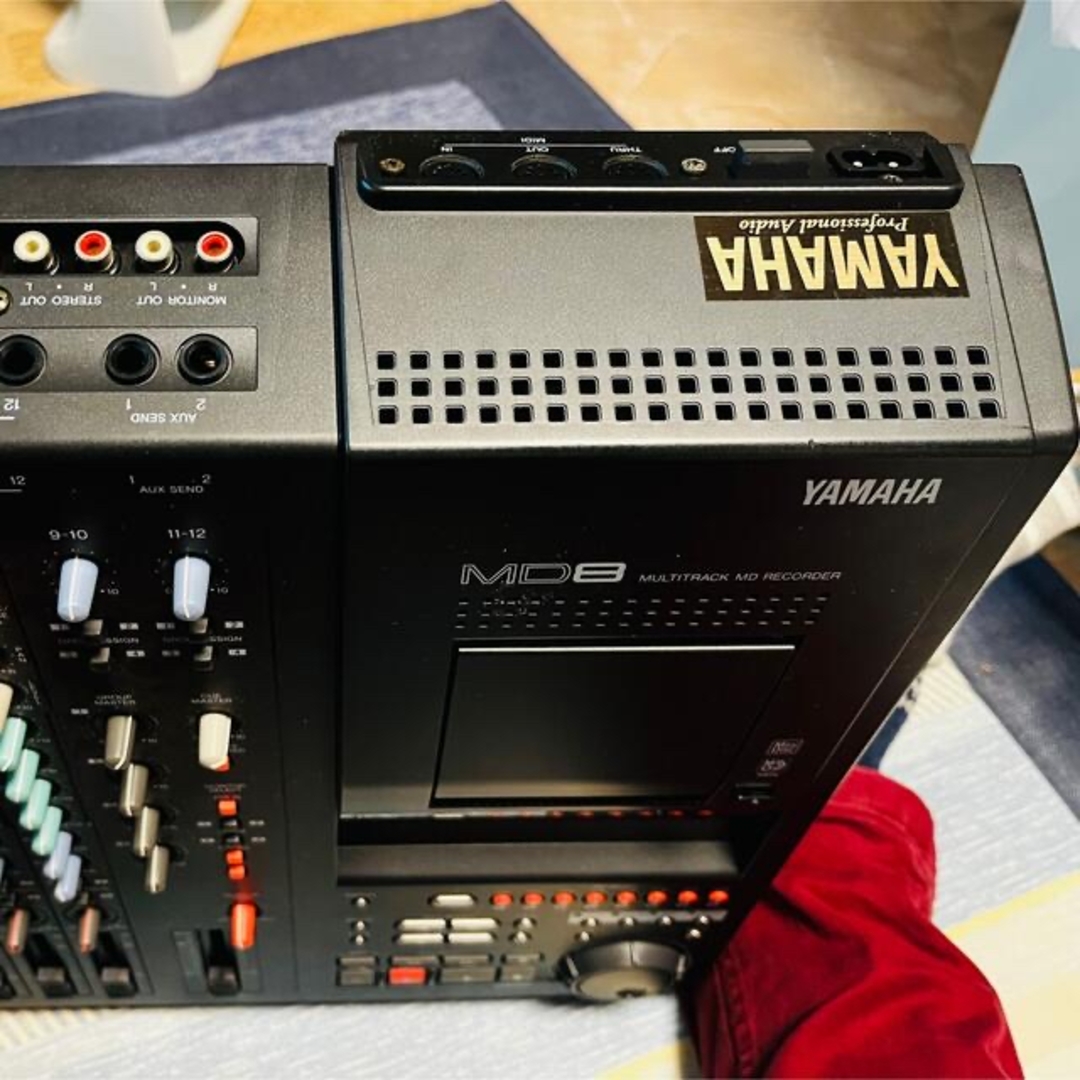 ヤマハ(ヤマハ)の【MD部不良】YAMAHA MULTITRACK MD RECORDER MD8 楽器のレコーディング/PA機器(MTR)の商品写真