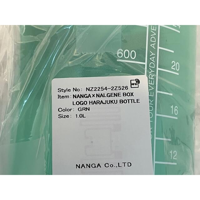 NANGA(ナンガ)の【新品未開封】原宿店開店記念 NANGA × NALGENE 蓄光ボトル スポーツ/アウトドアのアウトドア(食器)の商品写真