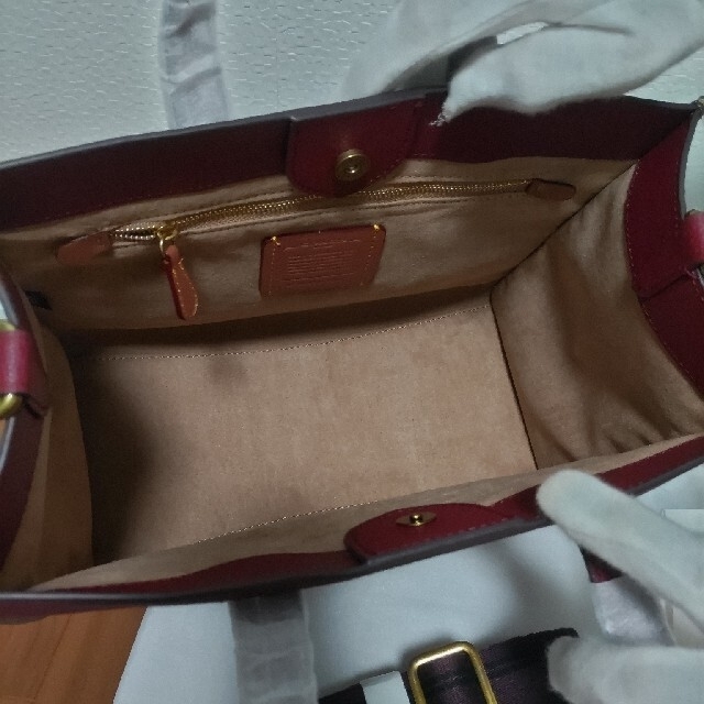 COACH(コーチ)のCOACH コーチ トートバッグ フィールド  30 カラーブロック ブラウン レディースのバッグ(トートバッグ)の商品写真