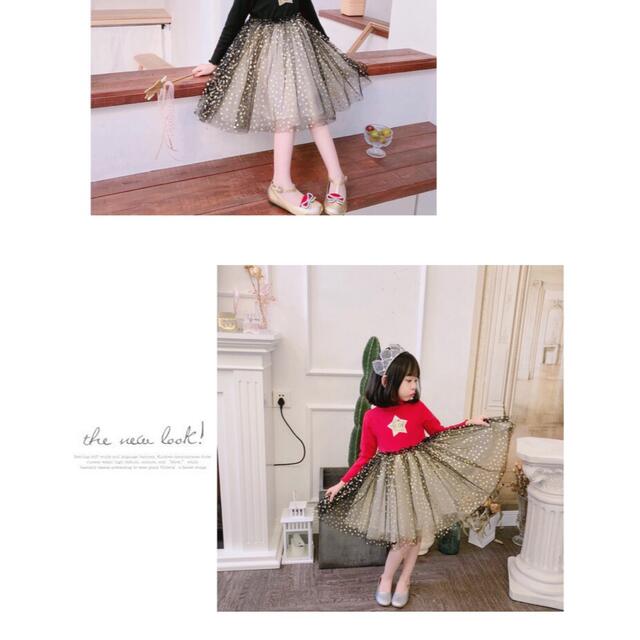 110cm ☆100%コットンワンピースキッズドレスプリンセス キッズ/ベビー/マタニティのキッズ服女の子用(90cm~)(ワンピース)の商品写真