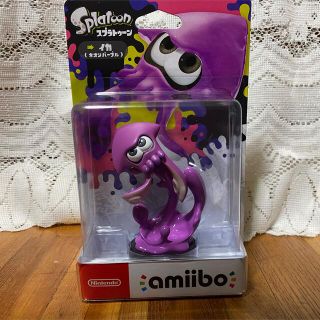 amiibo イカ　スプラトゥーン　パープル(ゲームキャラクター)