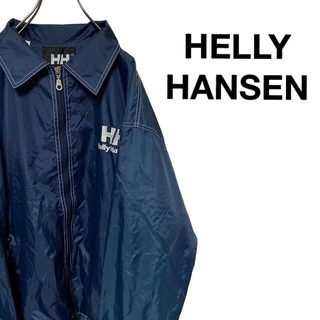 ヘリーハンセン(HELLY HANSEN)のHelly Hansen ヘリーハンセン ナイロンジャケット ビッグロゴ 刺繍(ナイロンジャケット)