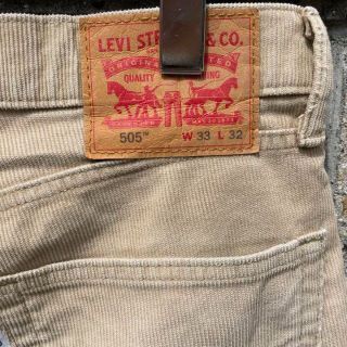 リーバイス(Levi's)のLevi's リーバイス 505 W33 L32 古着 コーデュロイパンツ(その他)