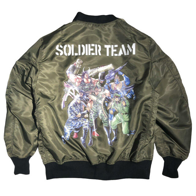 キン肉マン MA-1 SOLDIER TEAM BASE 2022 今年も話題の nafaconsultant