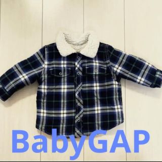 ベビーギャップ(babyGAP)のbabyGAP ボアアウター コート(ジャケット/コート)