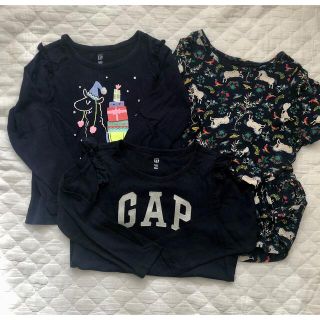 ベビーギャップ(babyGAP)のbaby GAP ロンT 3枚セット(Tシャツ/カットソー)