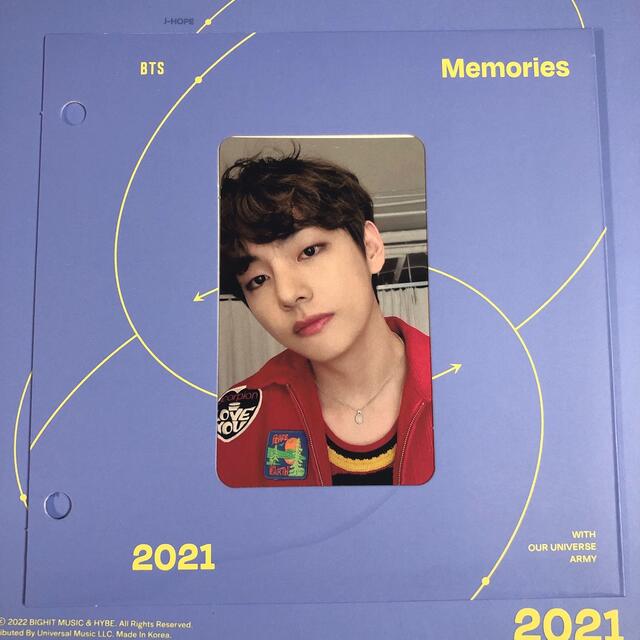 BTS Memories of 2021 blu-ray V テヒョン テテ